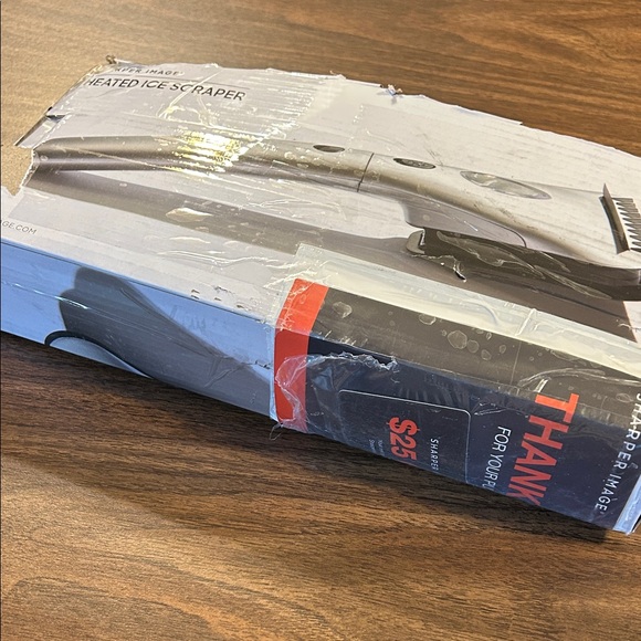 Sharper Image Silver Heated Ice Scraper - Picture 9 of 9